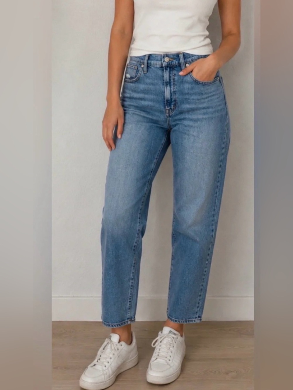 Madewell The Perfect Vintage Straight Crop Jean